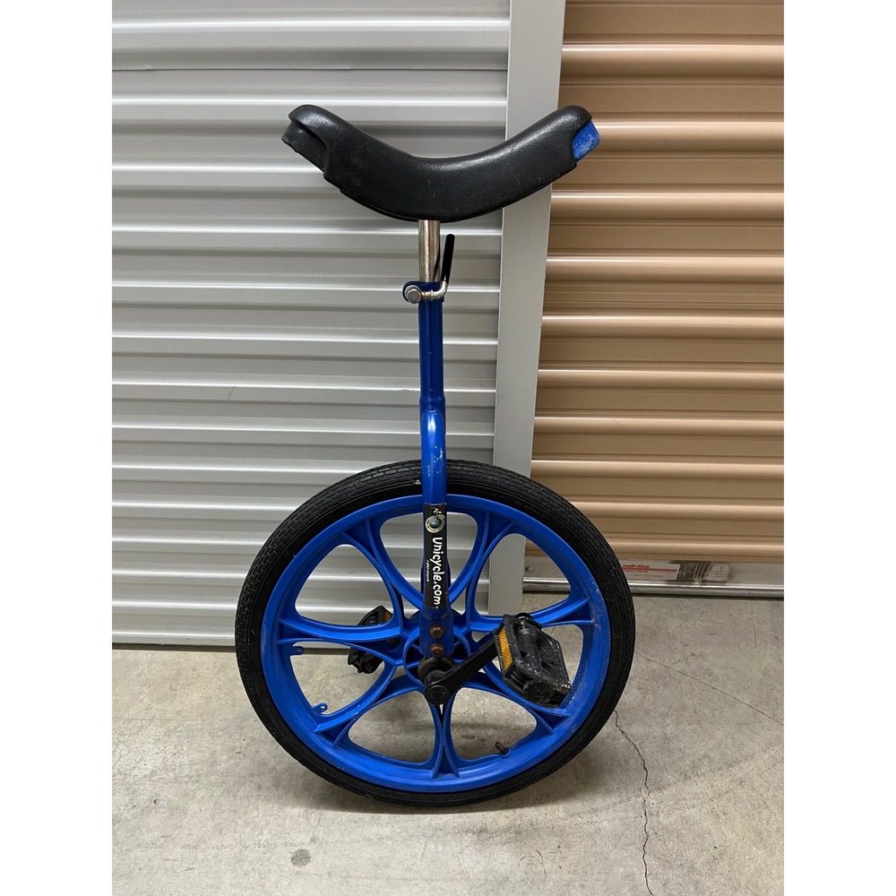 Unicycle.com Unicycle Unisex 20 Inch Blue Mag Wheel Steel Frame